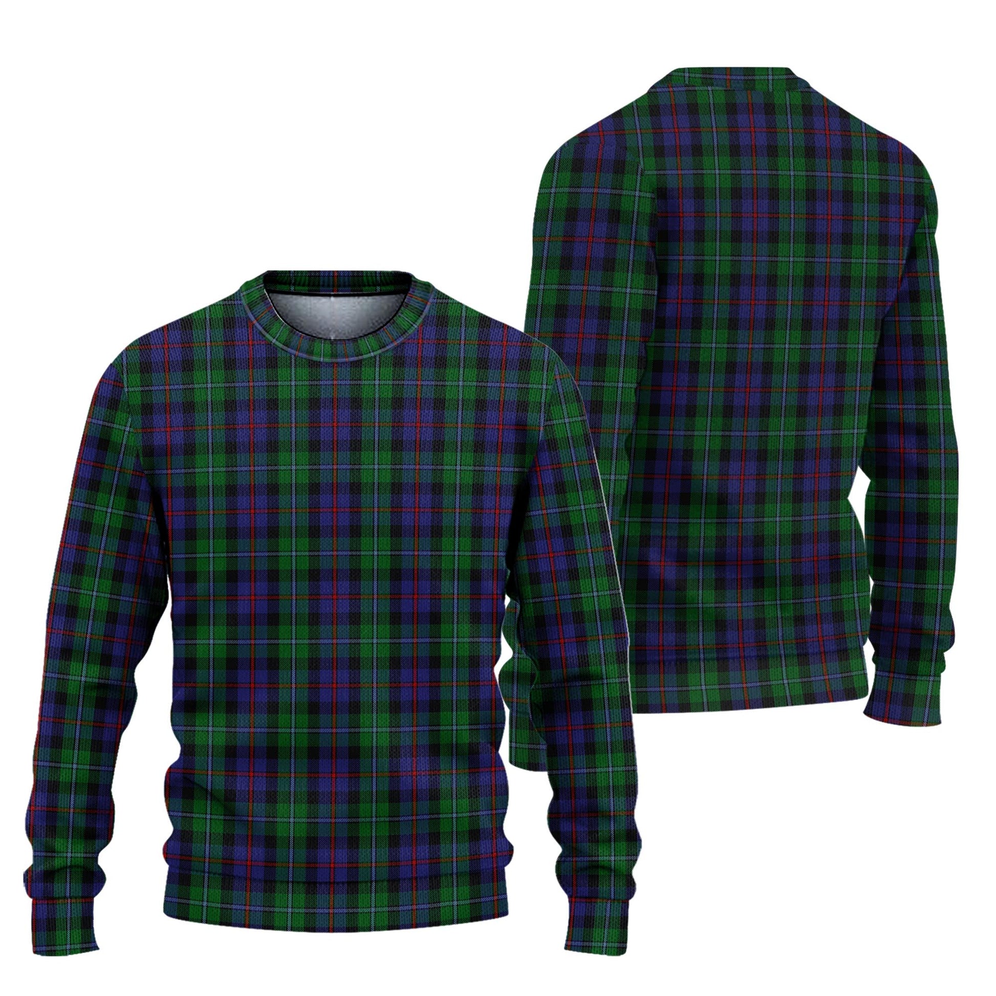 Campbell of Cawdor Tartan Knitted Sweater Unisex - Tartanvibesclothing