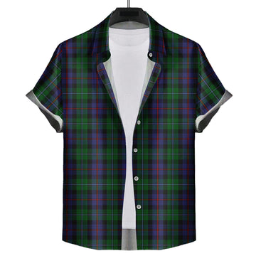 Campbell of Cawdor Tartan Short Sleeve Button Down Shirt