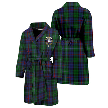 Campbell of Cawdor Tartan Bathrobe with Family Crest