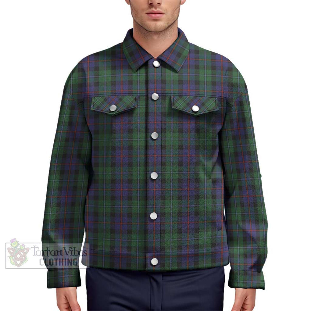 Campbell of Cawdor Tartan Unisex Lapel Cotton Jacket Unisex - Tartan Vibes Clothing