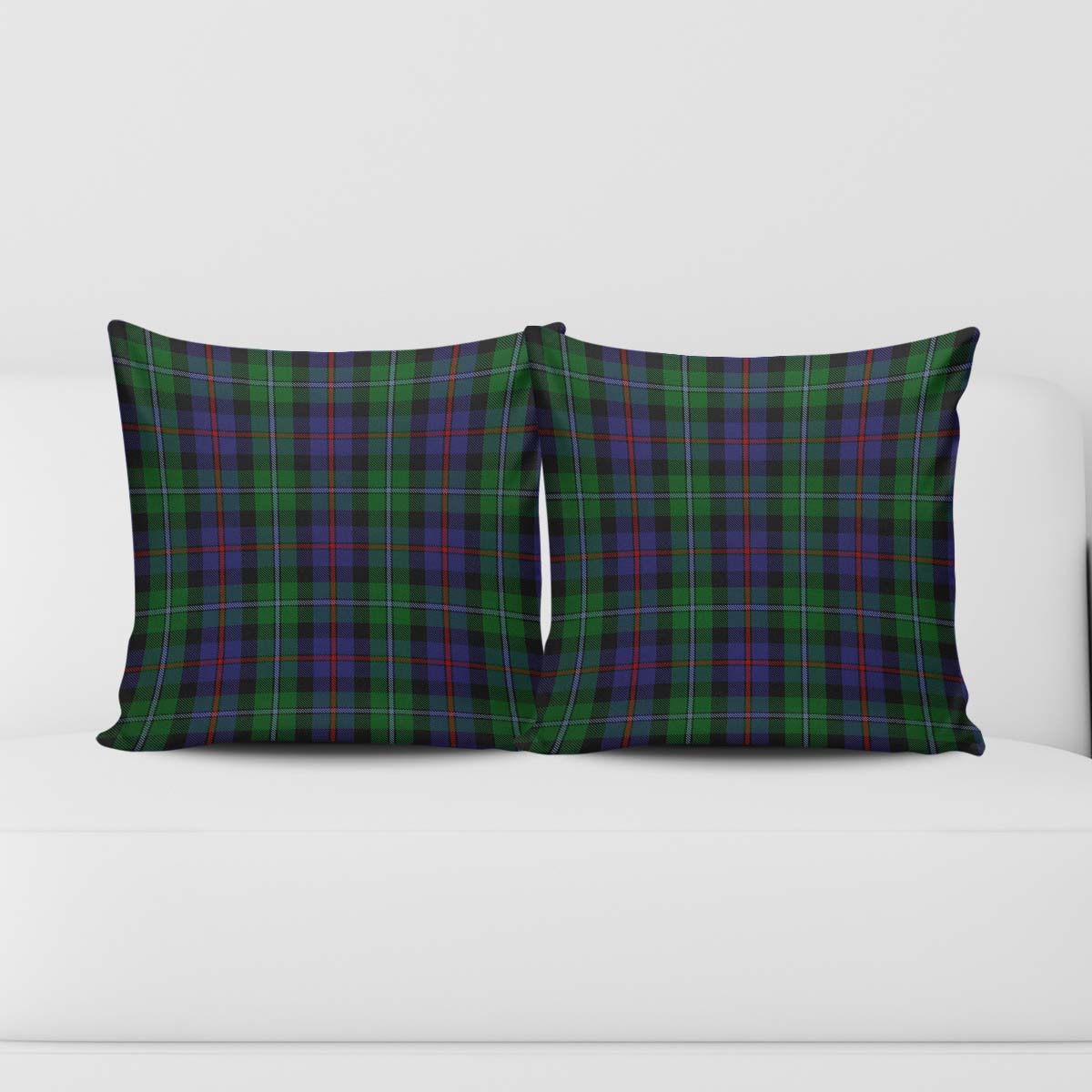 Campbell of Cawdor Tartan Pillow Cover Square Pillow Cover - Tartanvibesclothing