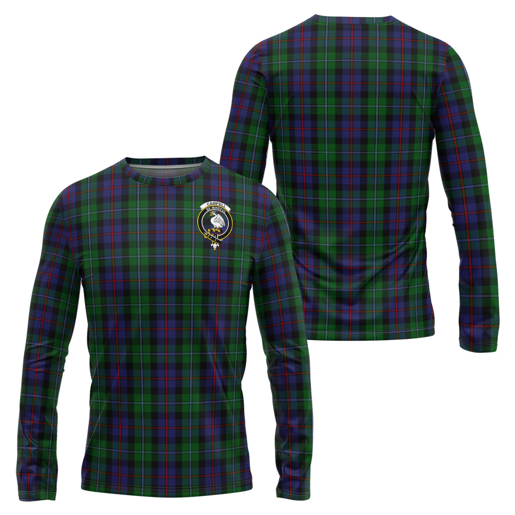 campbell-of-cawdor-tartan-long-sleeve-t-shirt-with-family-crest