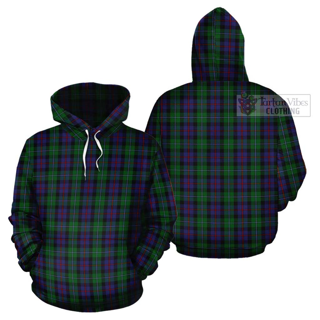 Campbell of Cawdor Tartan Cotton Hoodie Pullover Hoodie - Tartan Vibes Clothing