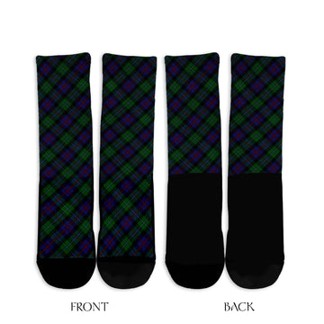 Campbell of Cawdor Tartan Crew Socks Cross Tartan Style
