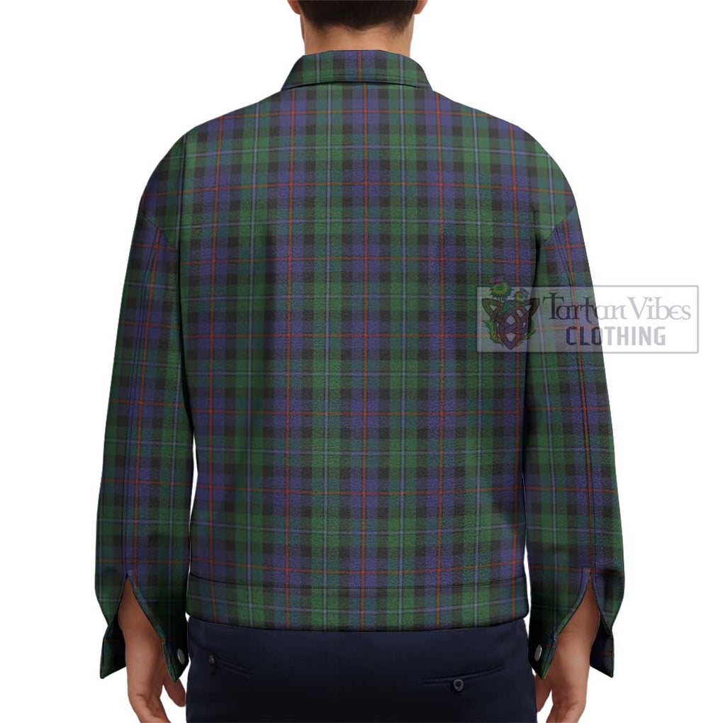 Campbell of Cawdor Tartan Unisex Lapel Cotton Jacket - Tartan Vibes Clothing