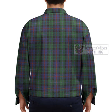 Campbell of Cawdor Tartan Unisex Lapel Cotton Jacket