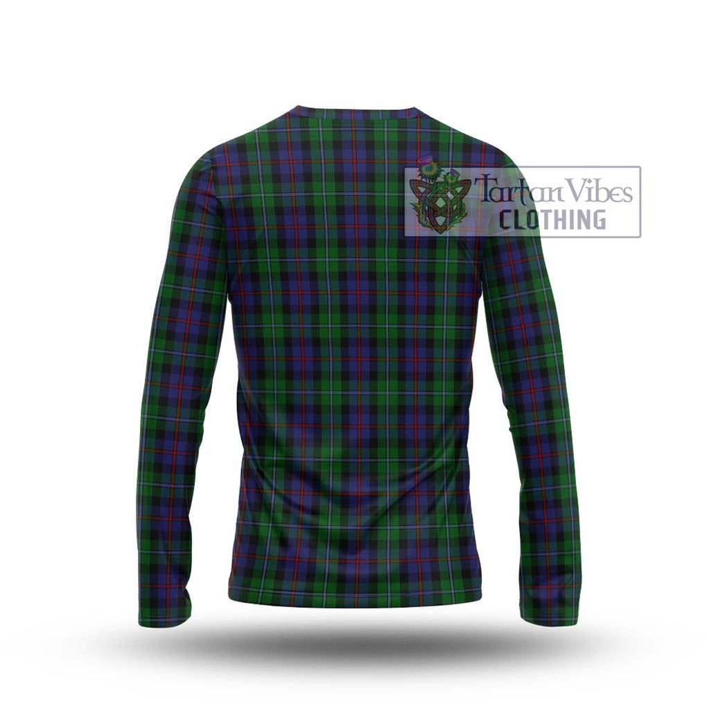 Campbell of Cawdor Tartan Long Sleeve T-Shirt with Family Crest DNA In Me Style - Tartanvibesclothing Shop