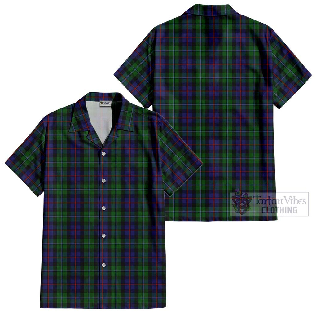 Campbell of Cawdor Tartan Cotton Hawaiian Shirt Kid - Tartanvibesclothing Shop