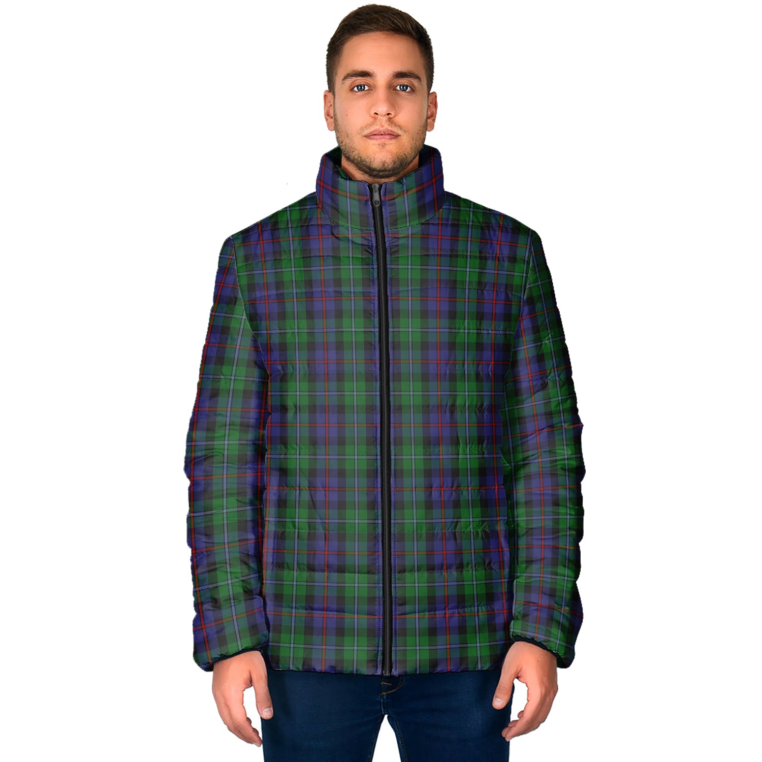 Campbell of Cawdor Tartan Padded Jacket - Tartan Vibes Clothing