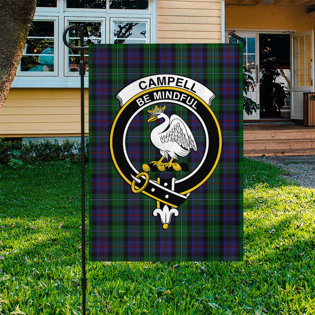 Campbell of Cawdor Tartan Flag with Family Crest - Tartan Vibes Clothing