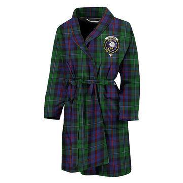 Campbell of Cawdor Tartan Bathrobe with Family Crest