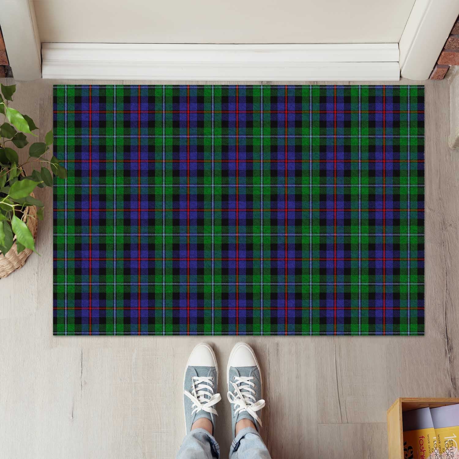 Campbell of Cawdor Tartan Door Mat - Tartanvibesclothing