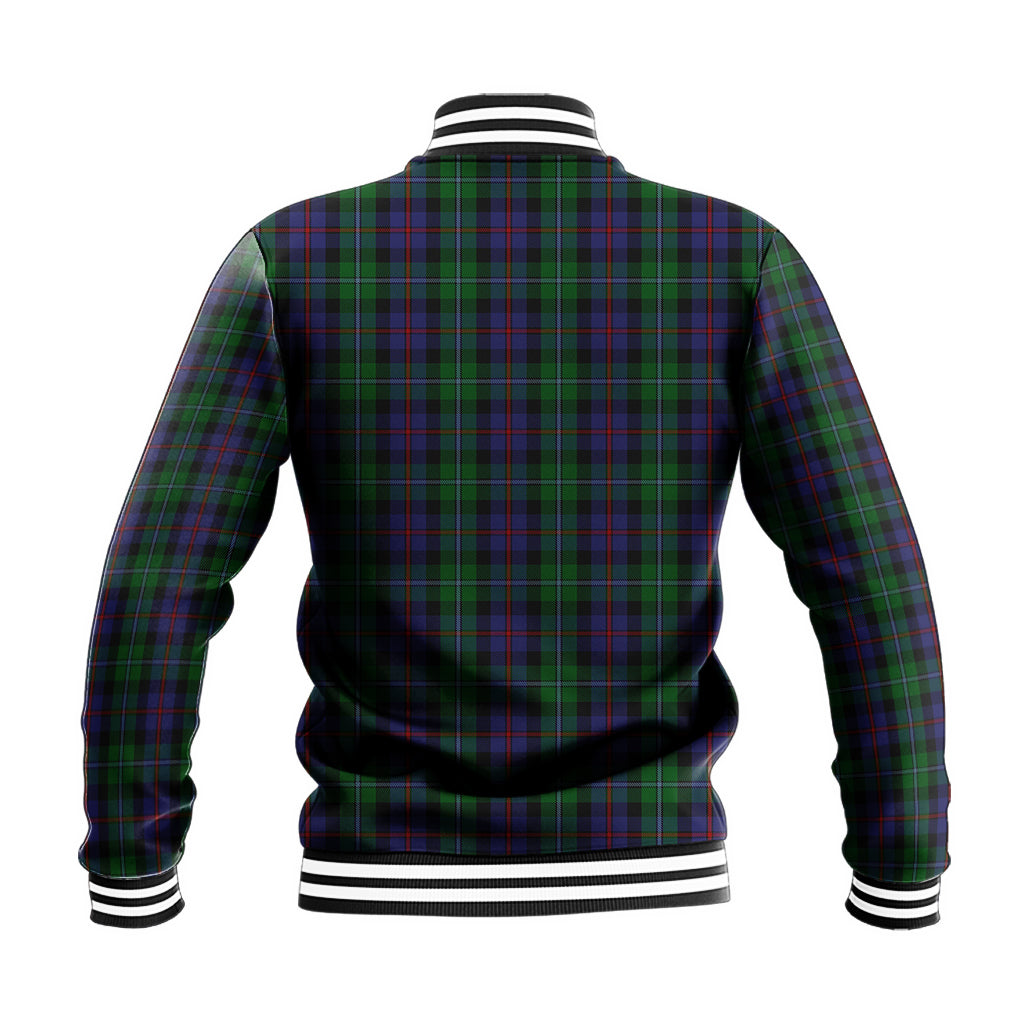 Campbell of Cawdor Tartan Baseball Jacket with Family Crest - Tartan Vibes Clothing