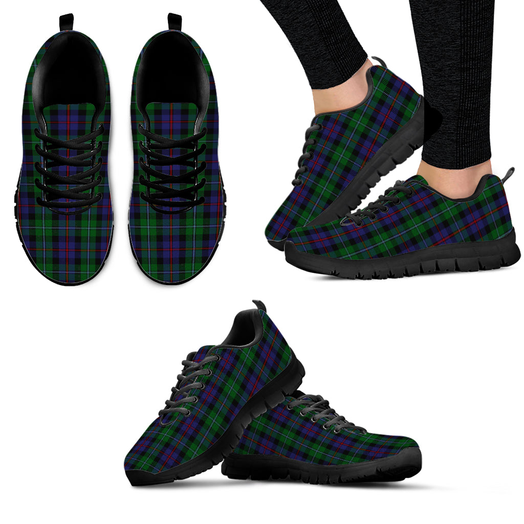 Campbell of Cawdor Tartan Sneakers - Tartan Vibes Clothing