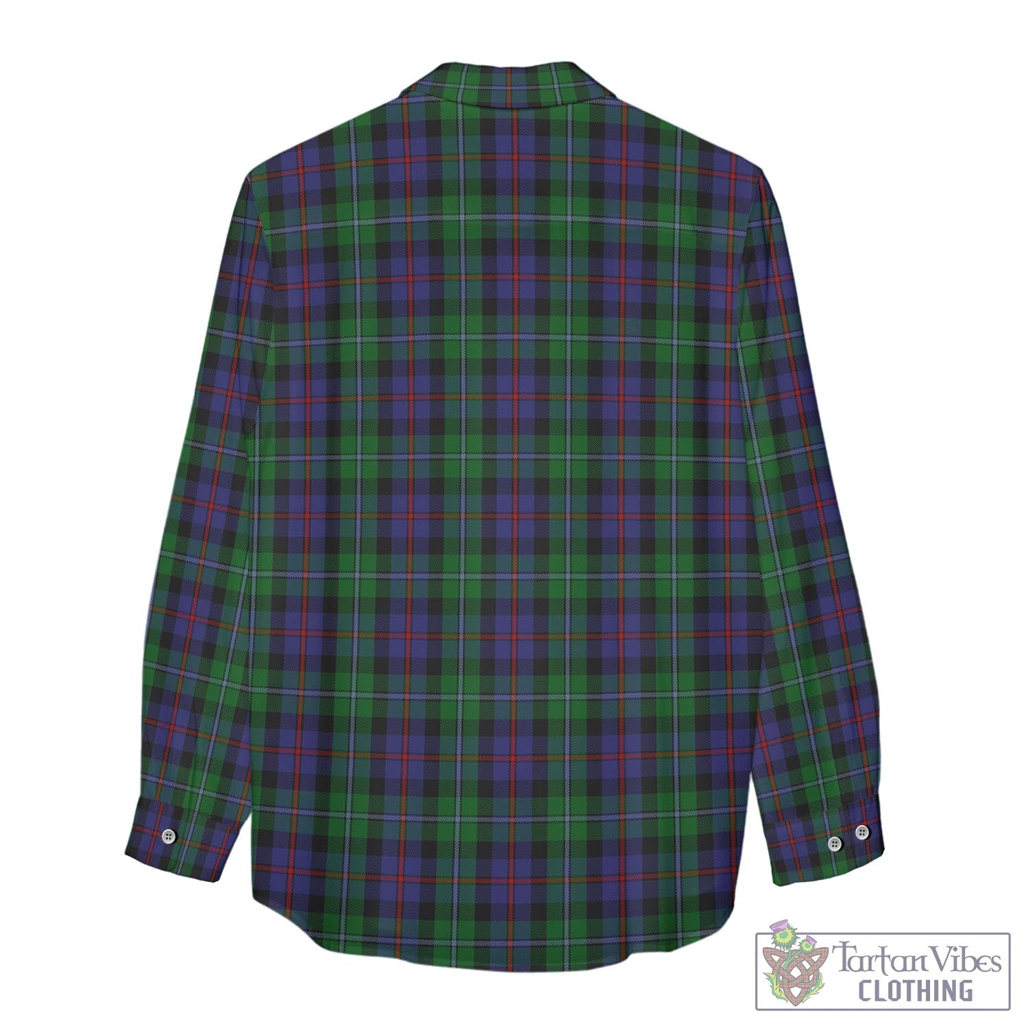 Campbell of Cawdor Tartan Womens Casual Shirt