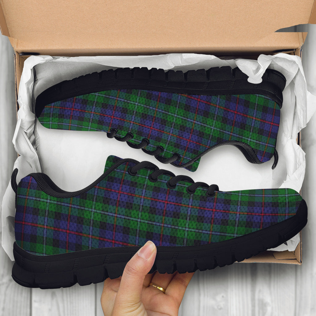 Campbell of Cawdor Tartan Sneakers - Tartan Vibes Clothing