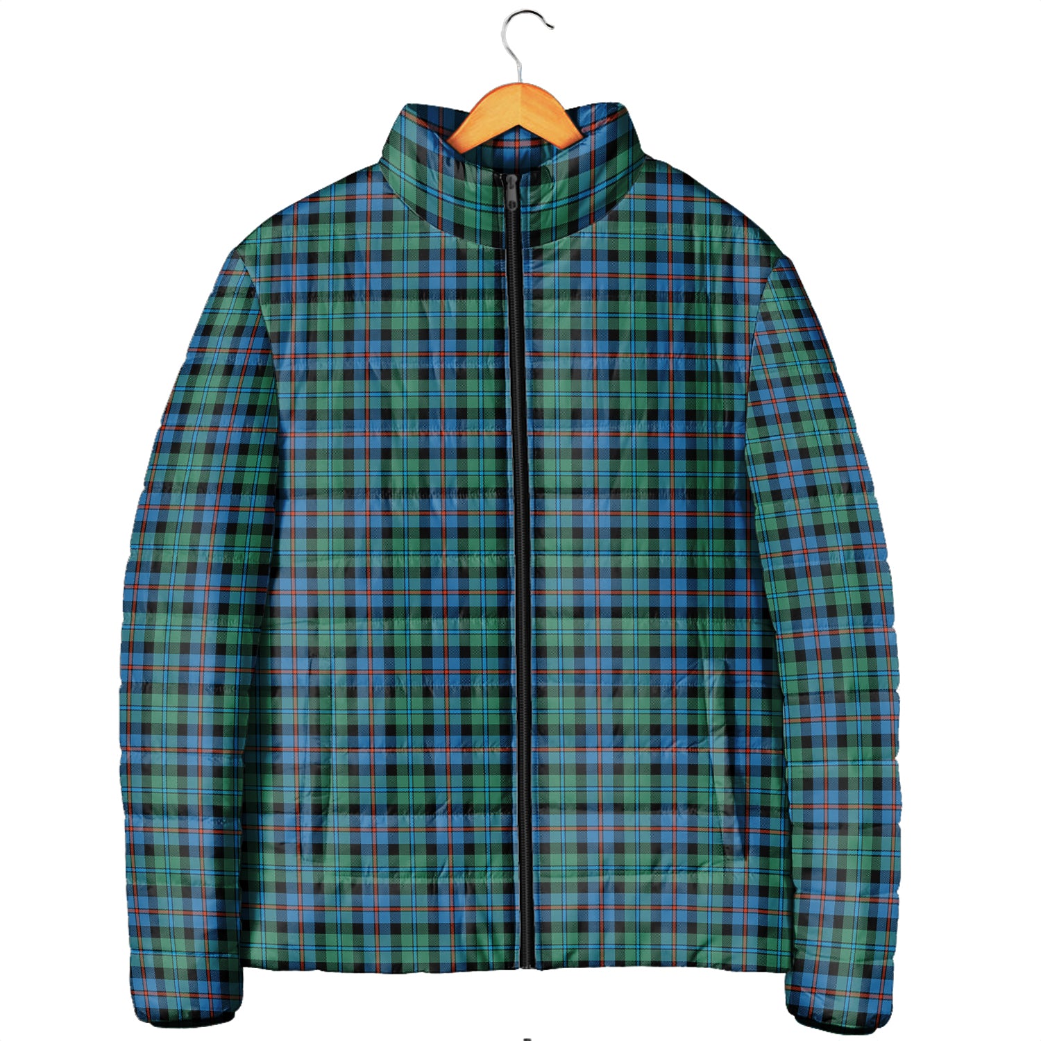 Campbell of Cawdor Ancient Tartan Padded Jacket Men's Padded Jacket - Tartan Vibes Clothing