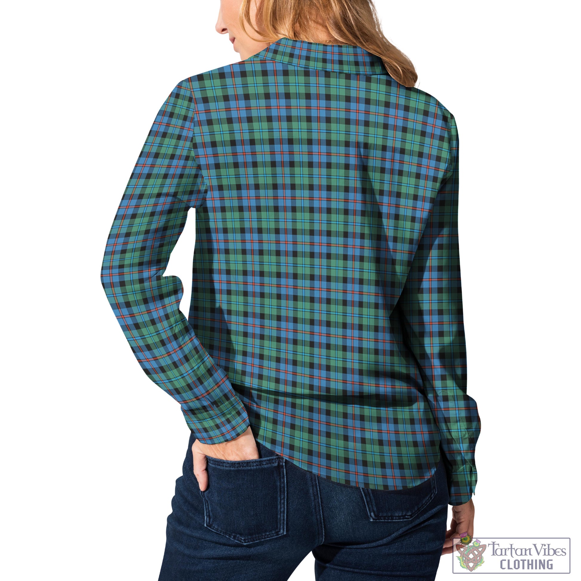 Campbell of Cawdor Ancient Tartan Womens Casual Shirt