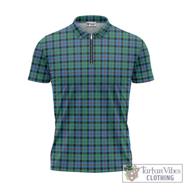 Campbell of Cawdor Ancient Tartan Zipper Polo Shirt