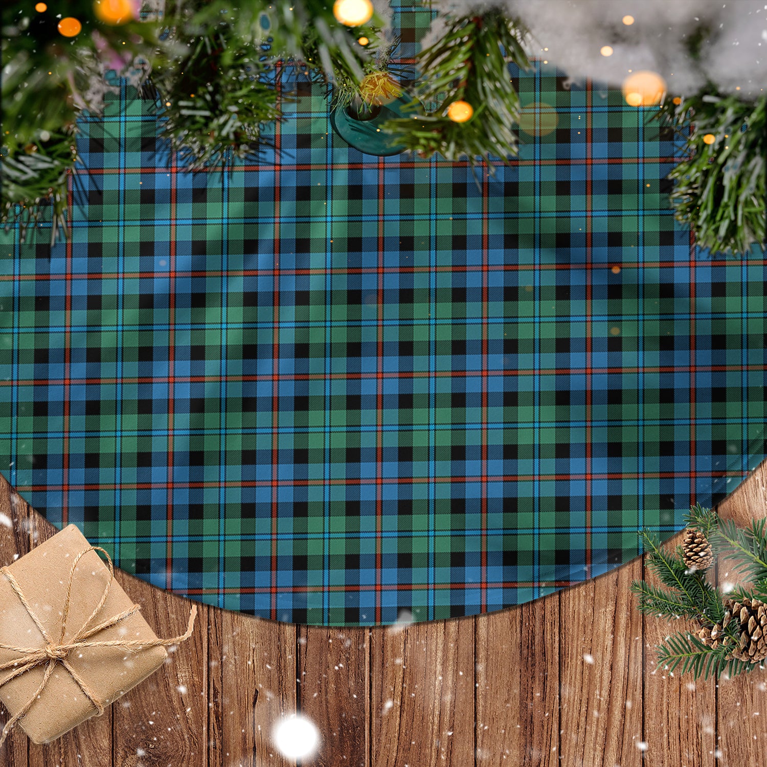 Campbell of Cawdor Ancient Tartan Christmas Tree Skirt - Tartanvibesclothing