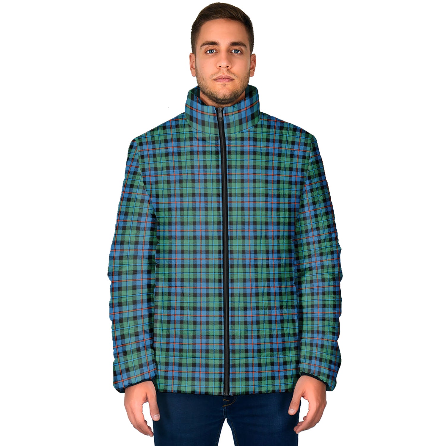 Campbell of Cawdor Ancient Tartan Padded Jacket - Tartan Vibes Clothing