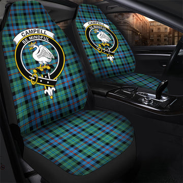 Campbell of Cawdor Ancient Tartan Car Seat Cover with Family Crest