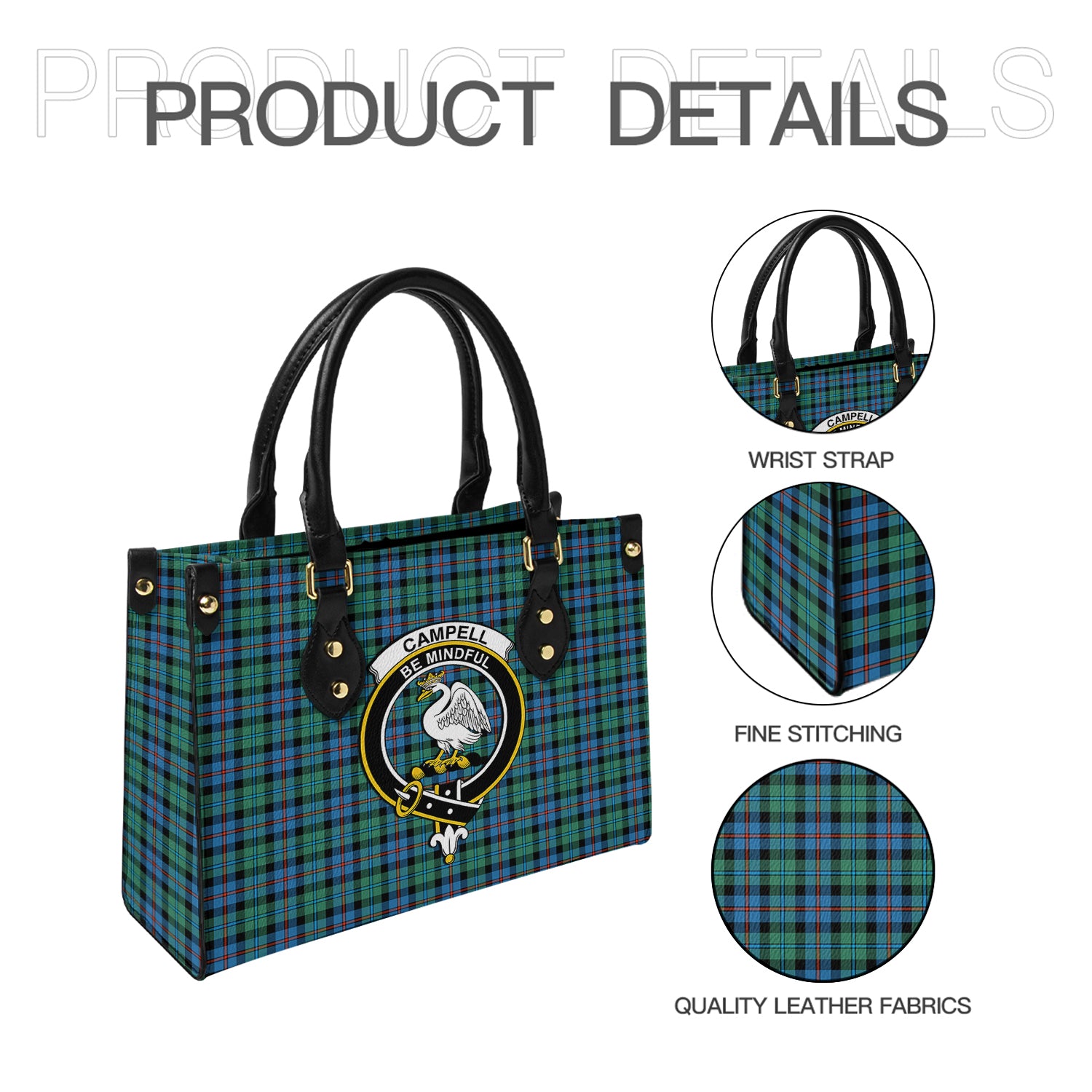 campbell-of-cawdor-ancient-tartan-leather-bag-with-family-crest