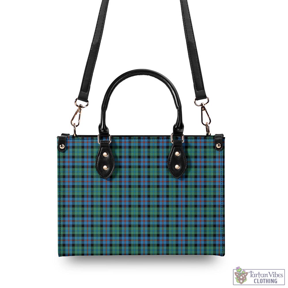 Tartan Vibes Clothing Campbell of Cawdor Ancient Tartan Luxury Leather Handbags