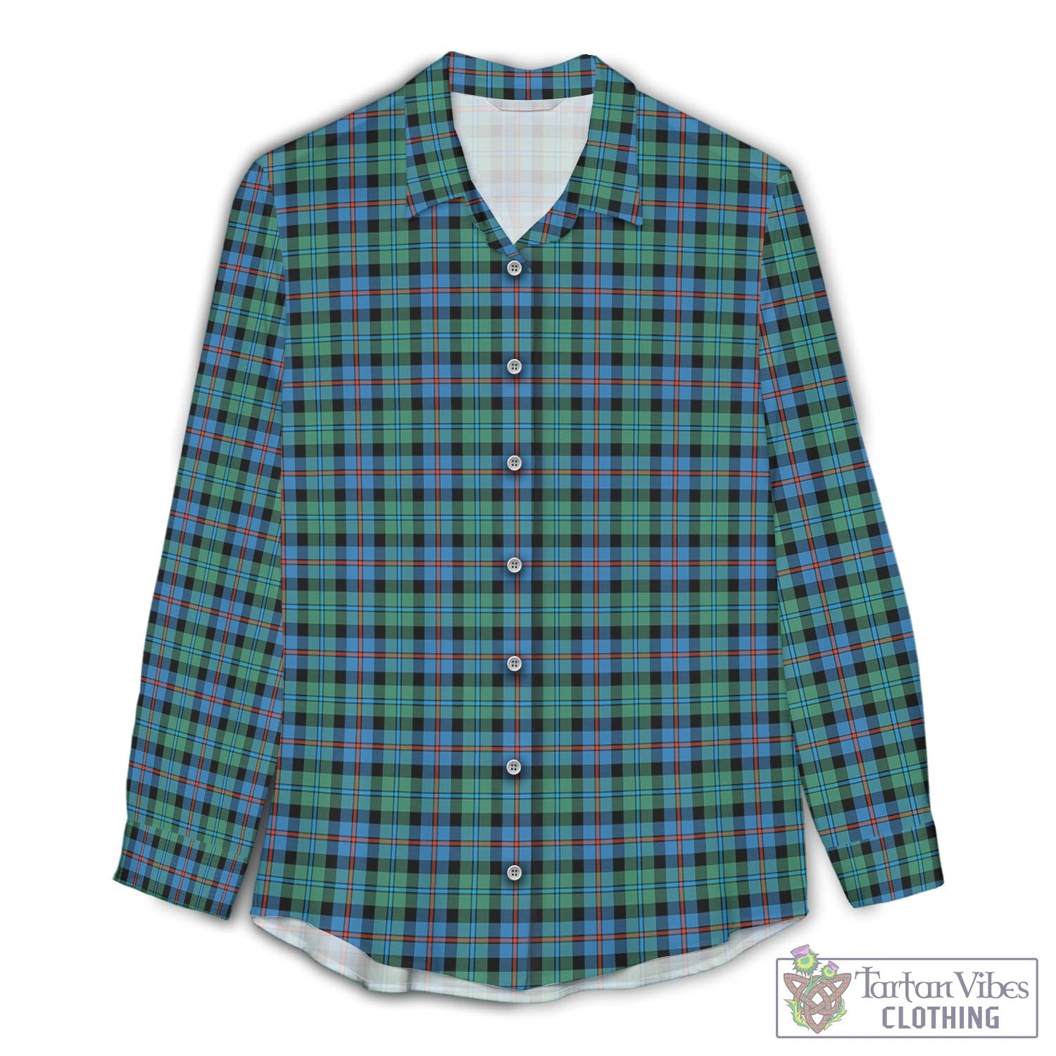 Campbell of Cawdor Ancient Tartan Womens Casual Shirt