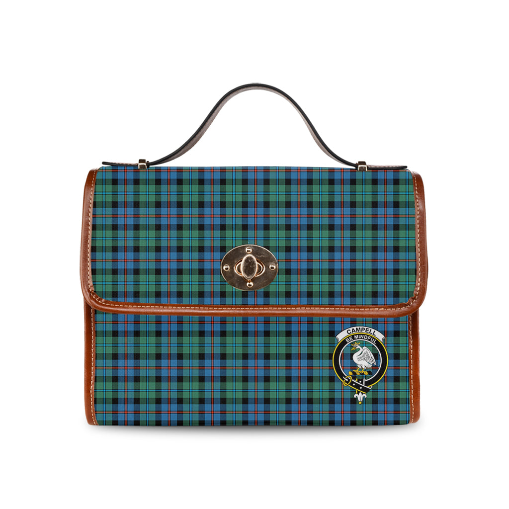 campbell-of-cawdor-ancient-tartan-leather-strap-waterproof-canvas-bag-with-family-crest