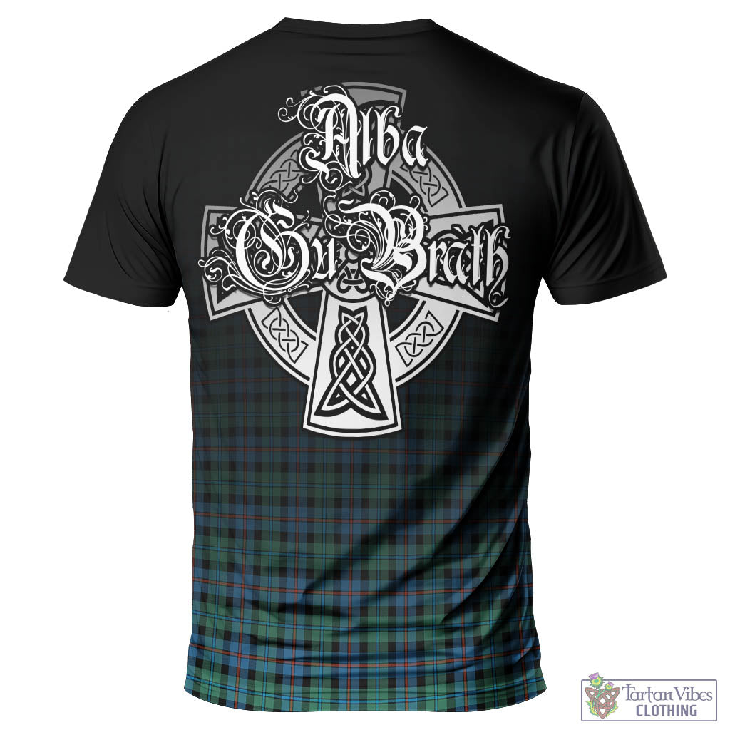 Tartan Vibes Clothing Campbell of Cawdor Ancient Tartan T-Shirt Featuring Alba Gu Brath Family Crest Celtic Inspired