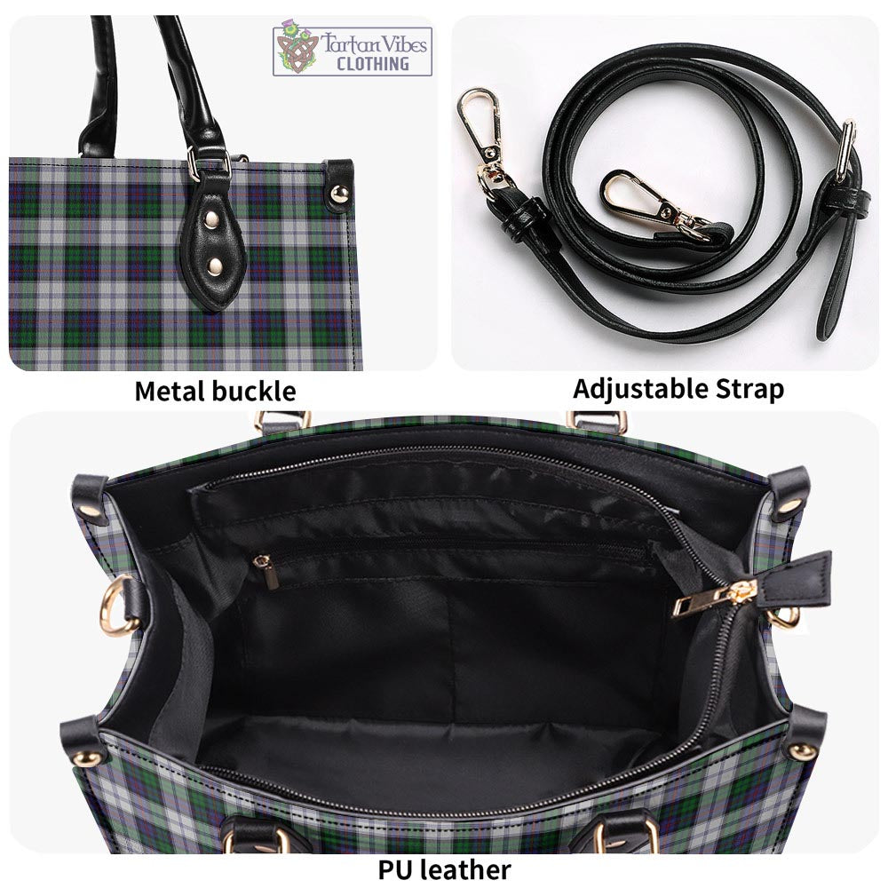 Tartan Vibes Clothing Campbell of Cawdor Dress Tartan Luxury Leather Handbags