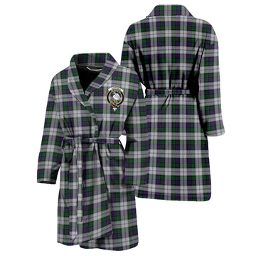 Campbell of Cawdor Dress Tartan Bathrobe with Family Crest