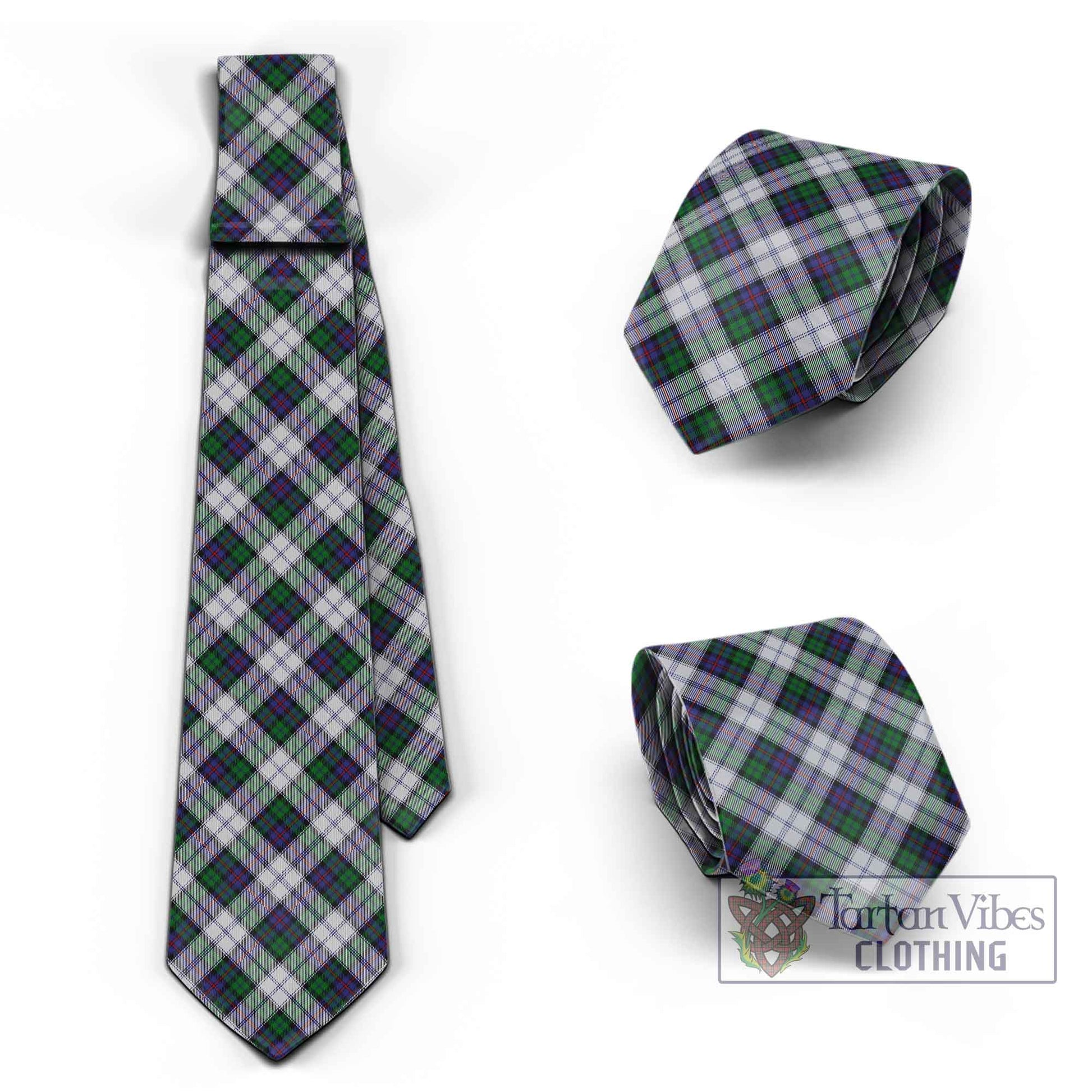 Tartan Vibes Clothing Campbell of Cawdor Dress Tartan Classic Necktie Cross Style