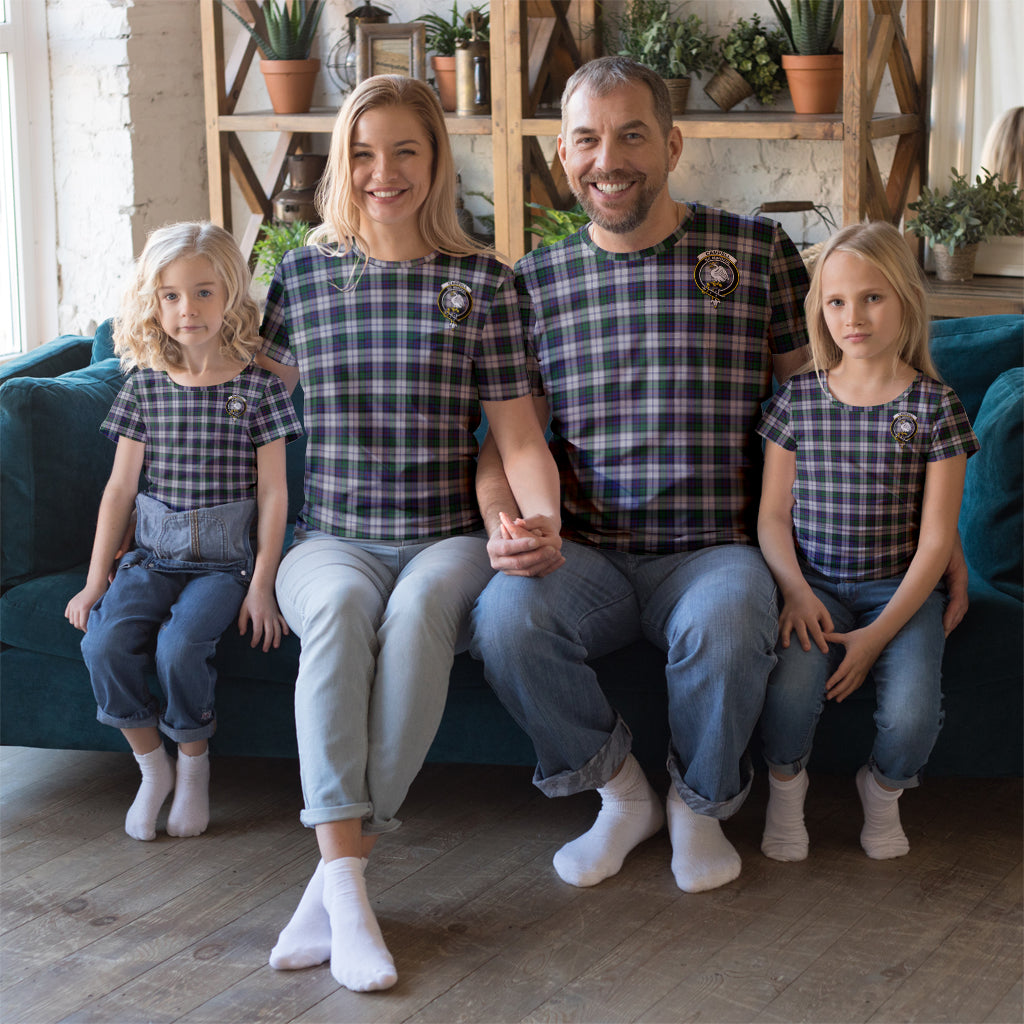 Campbell of Cawdor Dress Tartan T-Shirt with Family Crest Kid's Shirt - Tartan Vibes Clothing