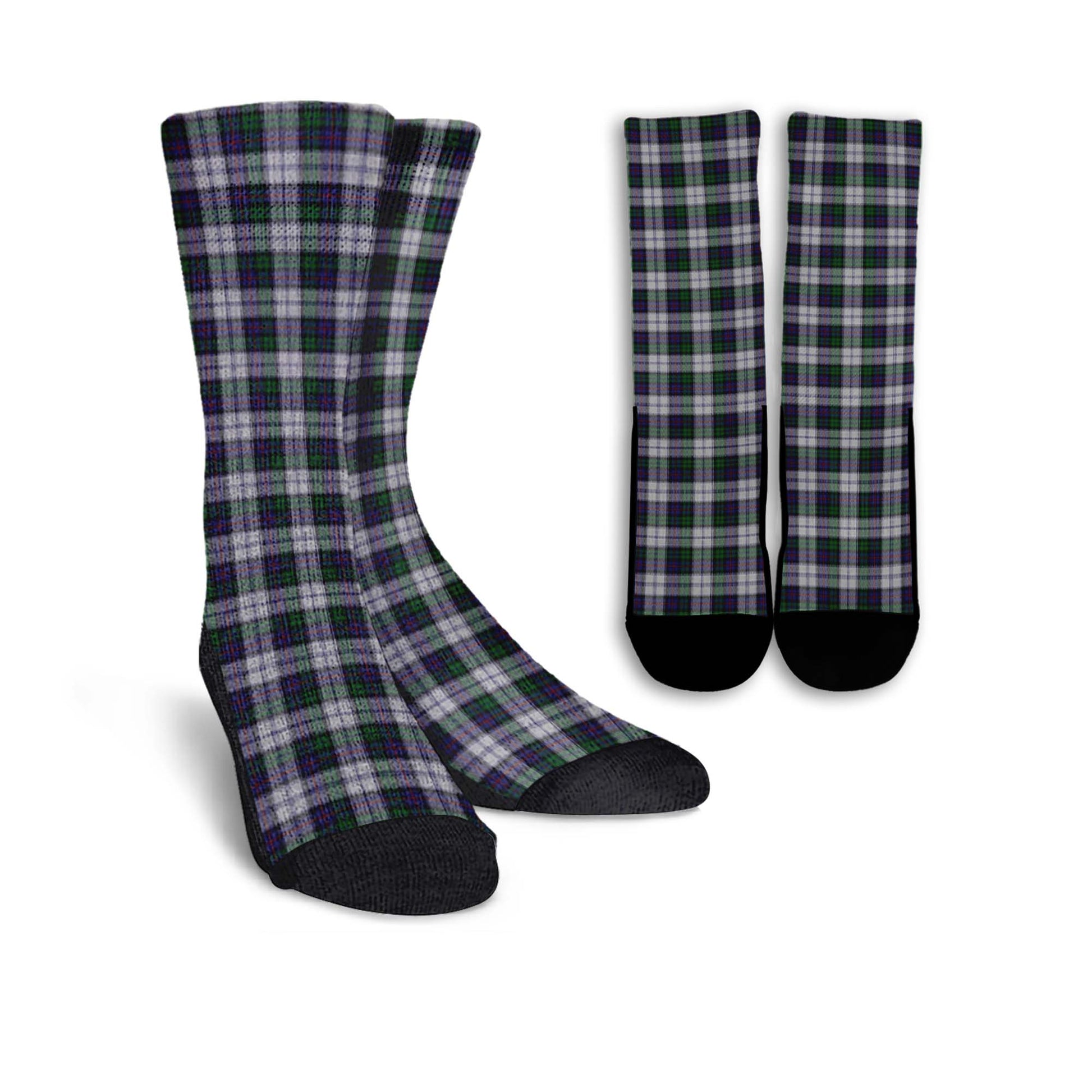 Campbell of Cawdor Dress Tartan Crew Socks - Tartanvibesclothing