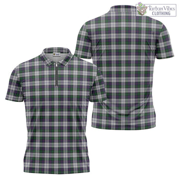 Campbell of Cawdor Dress Tartan Zipper Polo Shirt