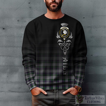 Campbell of Cawdor Dress Tartan Sweatshirt Featuring Alba Gu Brath Family Crest Celtic Inspired