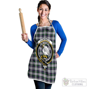 Campbell of Cawdor Dress Tartan Apron with Family Crest