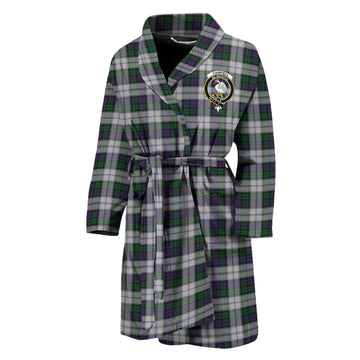 Campbell of Cawdor Dress Tartan Bathrobe with Family Crest