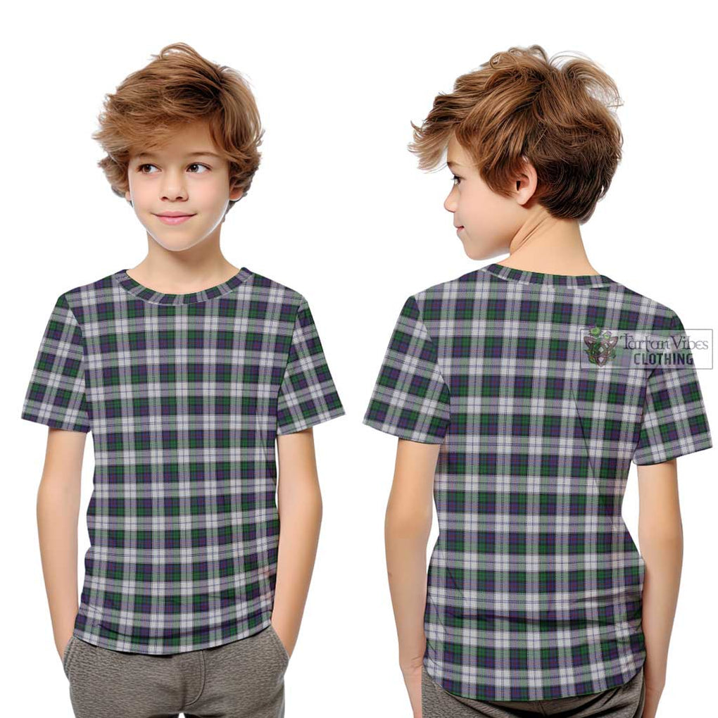 Campbell of Cawdor Dress Tartan Kid T-Shirt - Tartanvibesclothing Shop