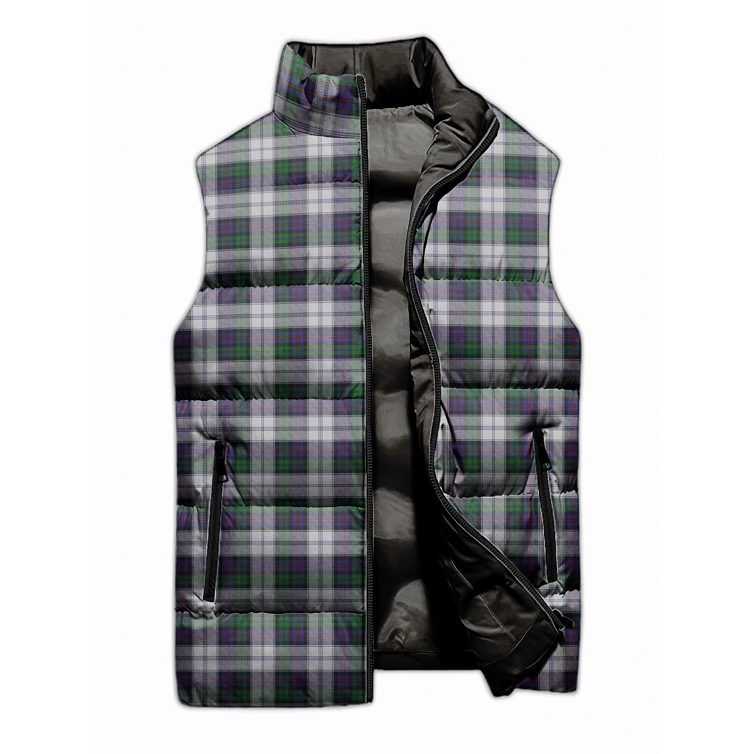 Campbell of Cawdor Dress Tartan Sleeveless Puffer Jacket - Tartanvibesclothing