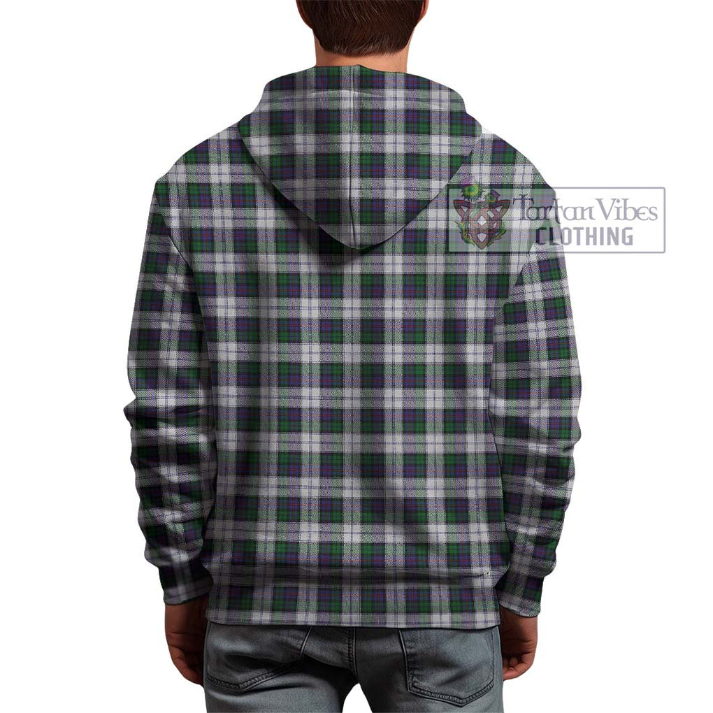 Campbell of Cawdor Dress Tartan Hoodie with Family Crest DNA In Me Style - Tartanvibesclothing Shop