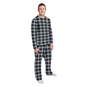 Campbell of Cawdor Dress Tartan Pajamas Family Set with Family Crest