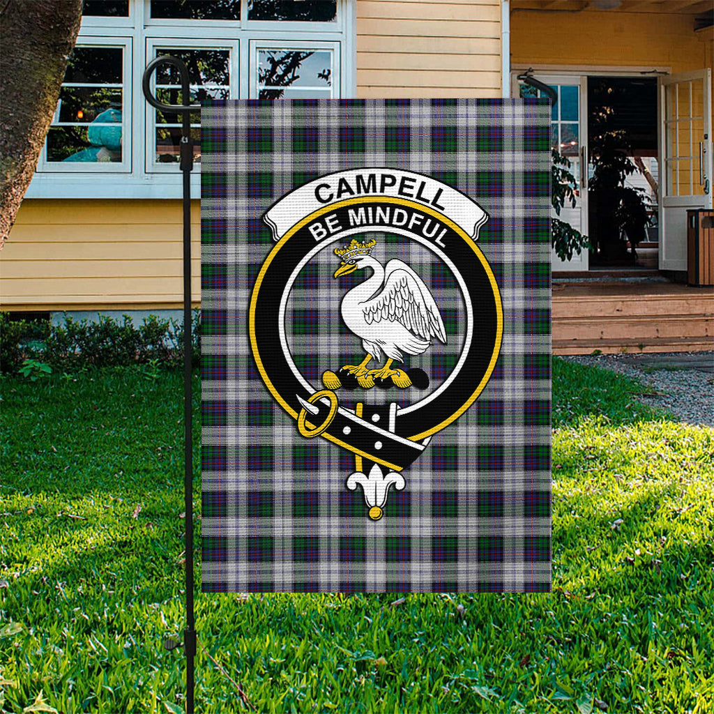 Campbell of Cawdor Dress Tartan Flag with Family Crest - Tartan Vibes Clothing