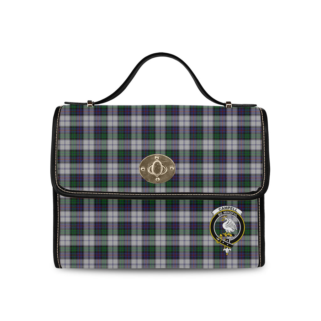 campbell-of-cawdor-dress-tartan-leather-strap-waterproof-canvas-bag-with-family-crest