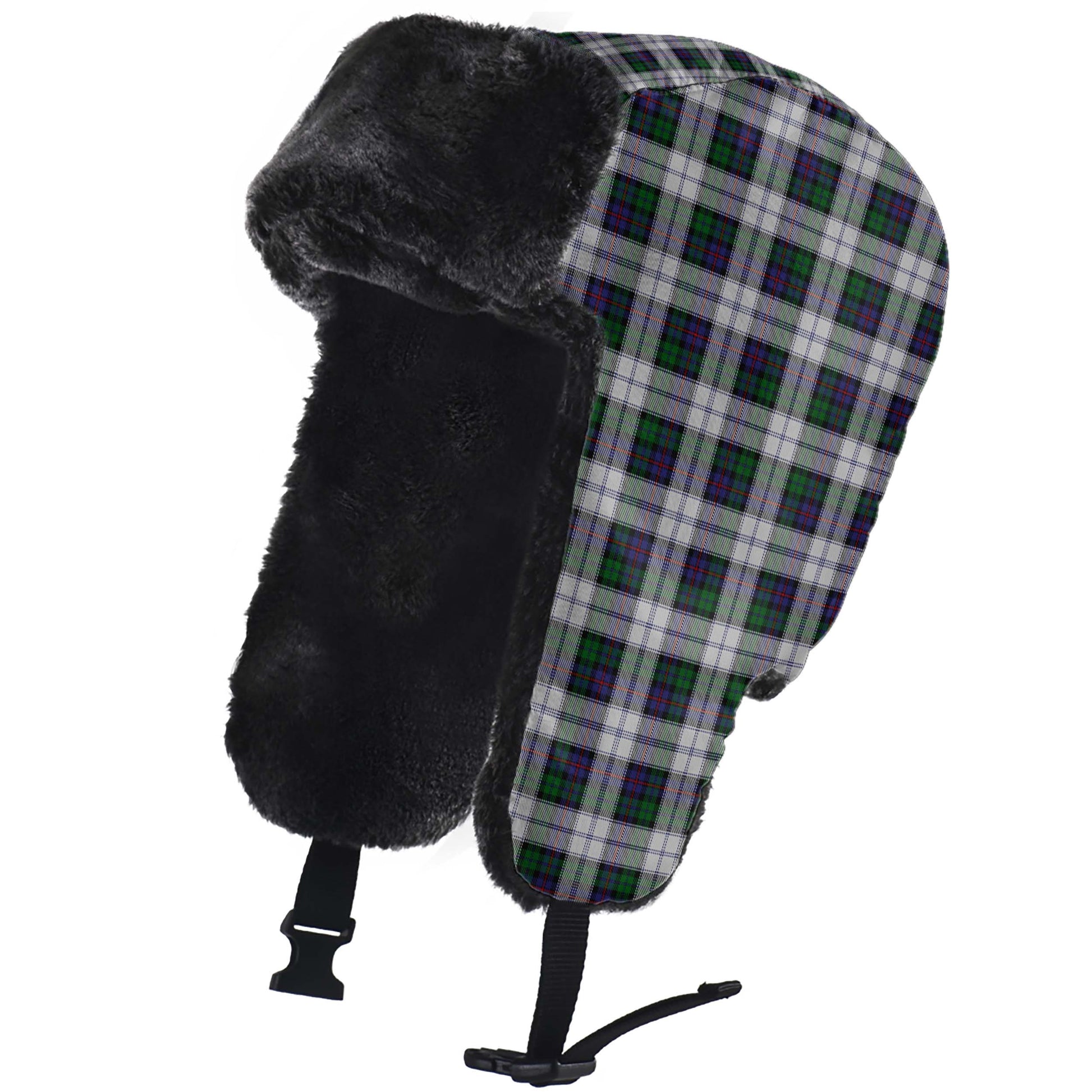 Campbell of Cawdor Dress Tartan Winter Trapper Hat - Tartanvibesclothing