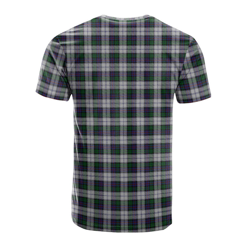 Campbell of Cawdor Dress Tartan T-Shirt with Family Crest - Tartan Vibes Clothing