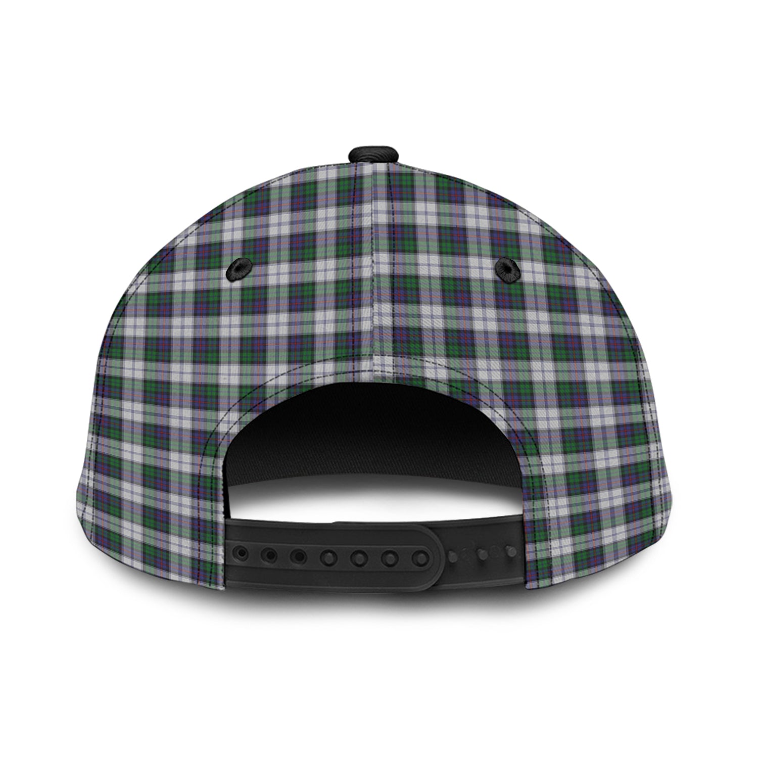 Campbell of Cawdor Dress Tartan Classic Cap with Family Crest - Tartan Vibes Clothing