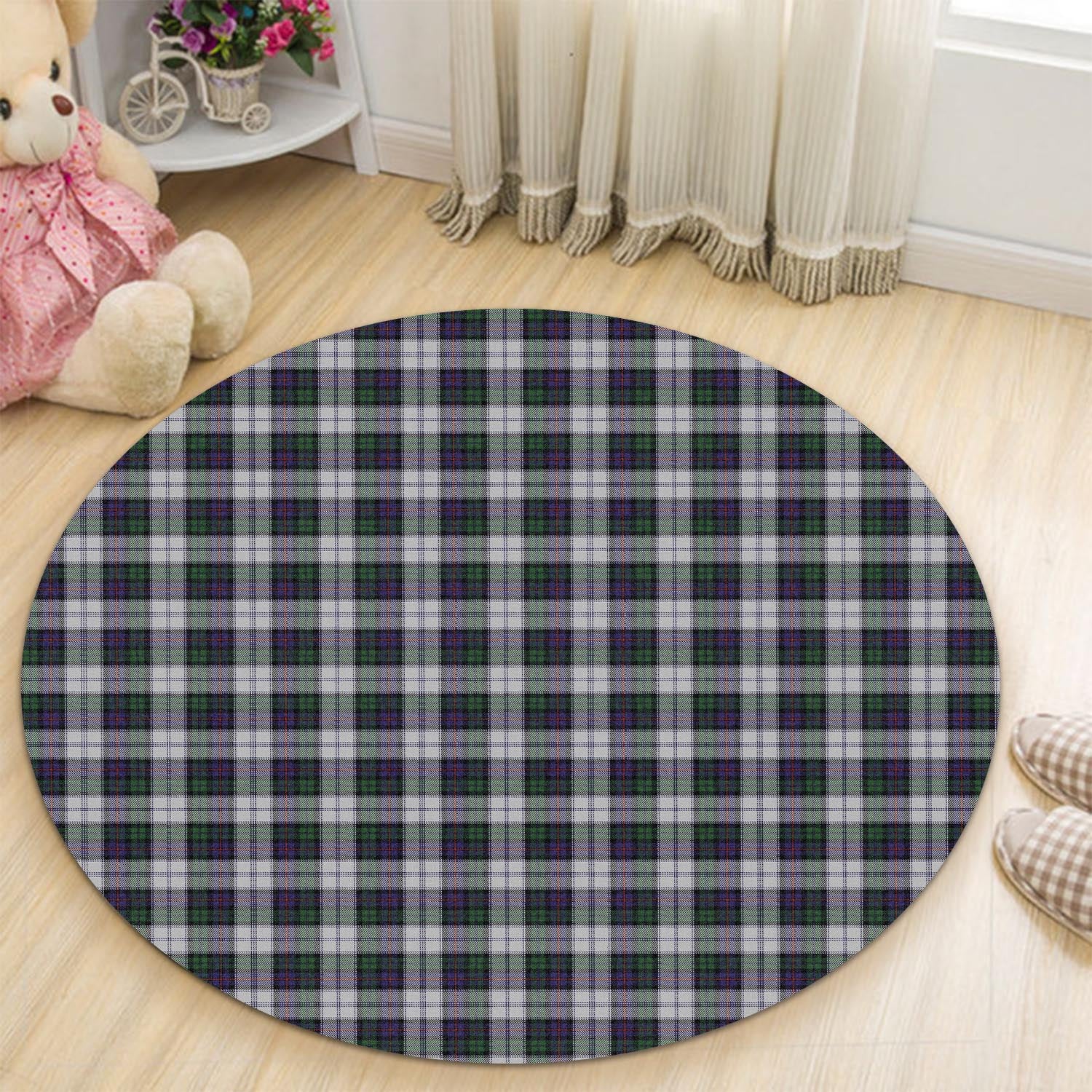 Campbell of Cawdor Dress Tartan Round Rug - Tartanvibesclothing